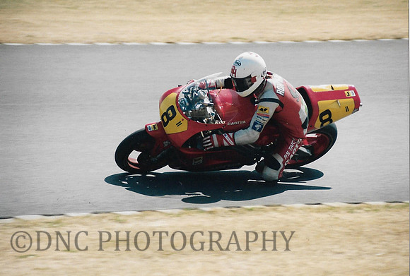 Ron Haslam Cagiva 500