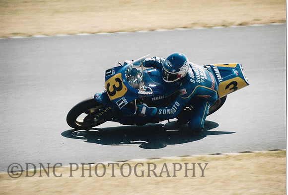 Christian Sarron Yamaha YZR500