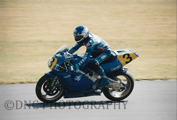 Christian Sarron Yamaha YZR500..