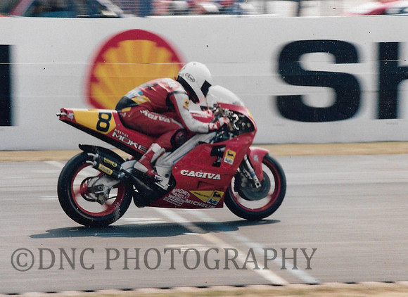 Ron Haslam Cagiva 500 C590.