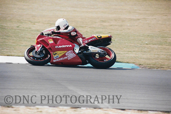 Ron Haslam Cagiva 500...