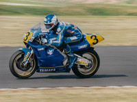 Christian Sarron Gauloises Blondes Yamaha Mobil 1 Yamaha YZR500.