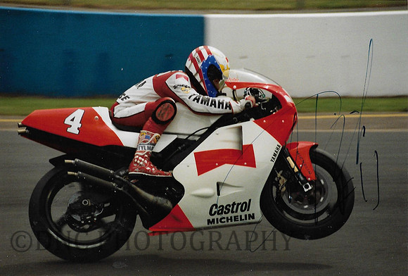 John Kocsinski Yamaha YZR500....