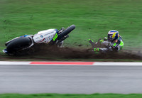 Christian Iddon BMW S1000RR Crash Craner Curves Qualfying...