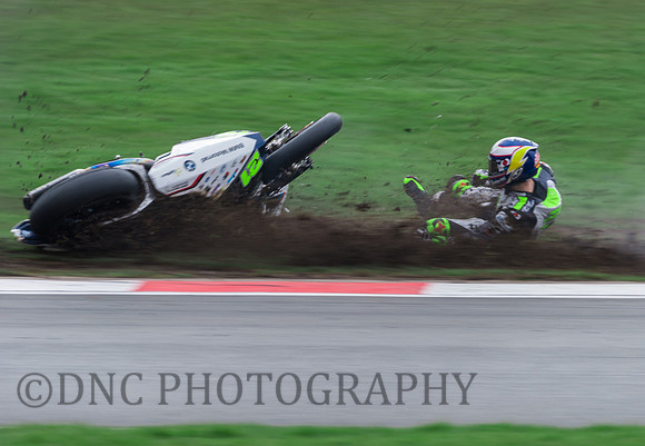 Christian Iddon BMW S1000RR Crash Craner Curves Qualfying...