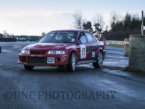 Duncan Wardrop & Ian Crosbie Mitsubishi Lancer EVO 6