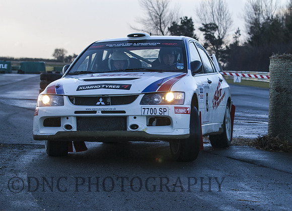 Richard Cook & Edwin Cook Mitsubishi Lancer EVO