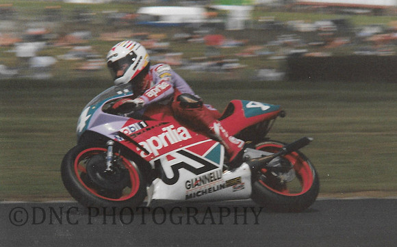 Didier De Radiues Aprillia 250.