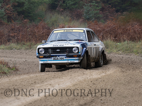 0 Richard Spink & Nigel Hutchinson Course Car Ford Escort MK2 L2