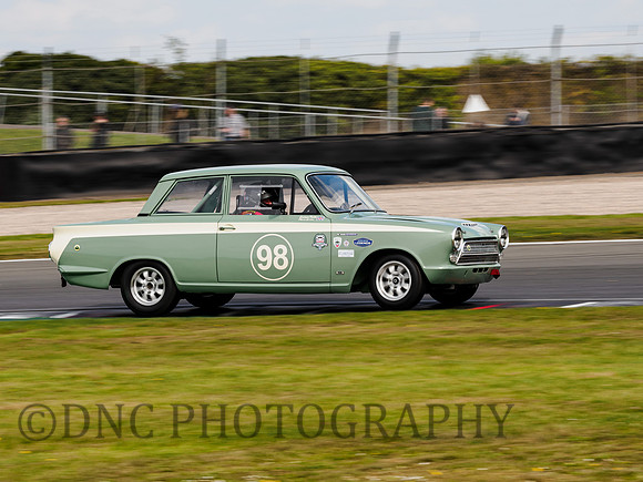Mark Burton & Graham Pattle Ford Lotus Cortina