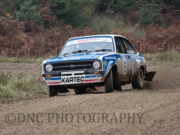 5 David Brown & Hannah Davison Ford Escort Mk2 RS1800 L2