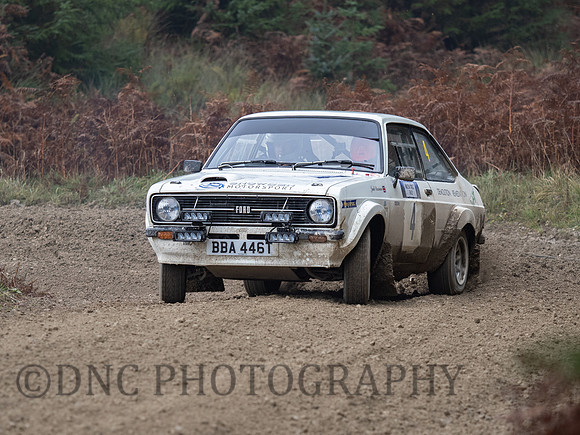 4 Paul Thompson & Josh Davison Ford Escort Mk2 L2