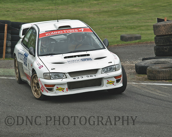 Roger Duckworth & Aled Davies Subaru Impreza WRC