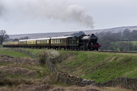 LNER K1 62052 (62005) on the evening Pullman diner at Moorgates