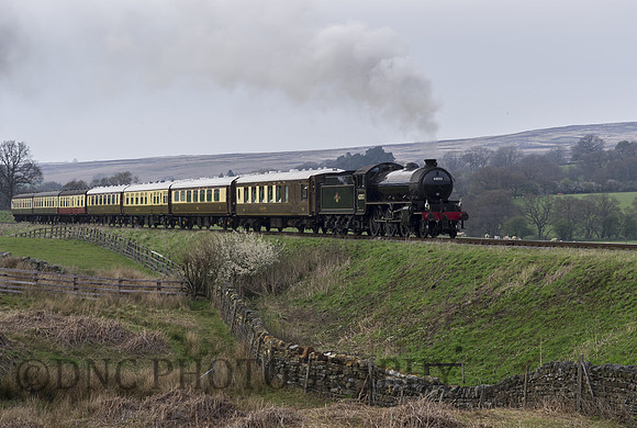 LNER K1 62052 (62005) on the evening Pullman diner at Moorgates