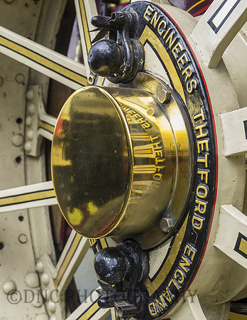 Wheel of Burrell Showmans Road Locomotive