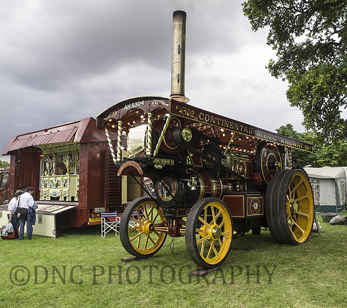 Burrell Scenic Showmans Road Locomotive King George V.