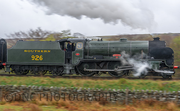 Schools class 926 Repton 14.30 Grosmont to Pickering 8th May