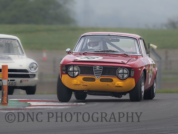 Dave Alexander & Richard Foye Alfa Romeo Giulia Sprint GT