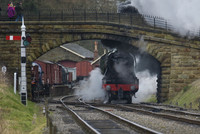 Departing Goathland Station 19.03.2016