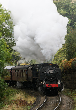 Pannier tank 1501 double heads with Black 5 44806