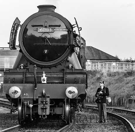 Spotter with Scotsman.