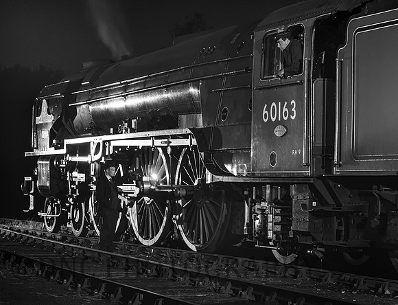 A1 60163 is prepared for next duty.