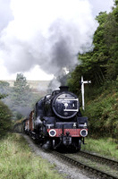 Black 5 44806 on freight..