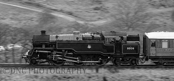 Std 4 80136  approaching Moorgates 10th March