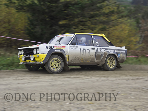 Julian Reynolds & Patrick Walsh Fiat 131 Abarth
