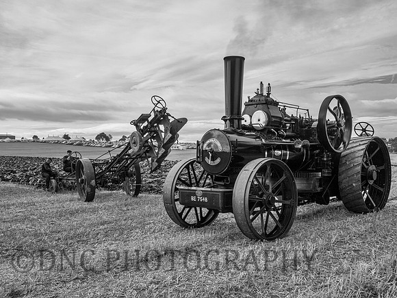 John Fowler ploughing engine.