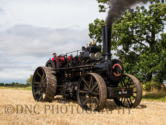 John Fowler and Co 1917 Ploughing Engine. No. 14375. Reg No: BE 7548