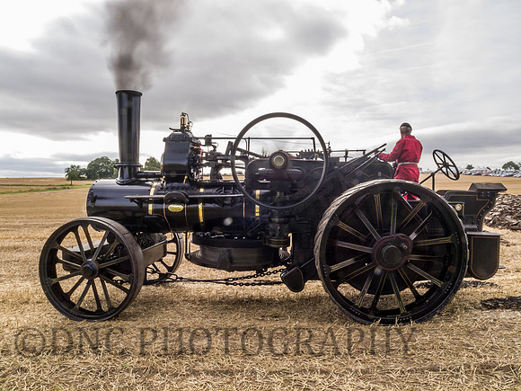 John Fowler and Co 1917 Ploughing Engine. No. 14375. Reg No. BE 7548