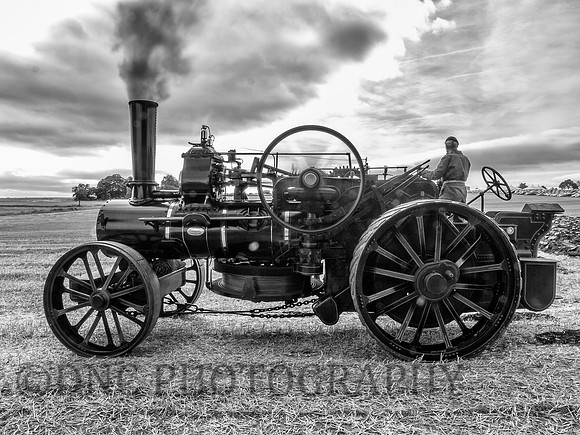 John Fowler and Co 1917 Ploughing Engine. No. 14375. Reg No. BE 7548.