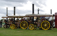 Foster Showmans Tractors L-R Lord of the Isles, Endeavour & Obsession