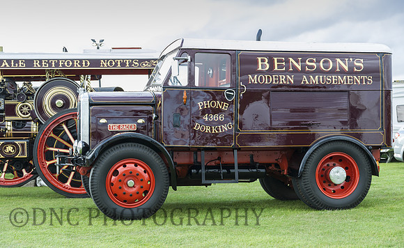 Benson's Modern Amusements Scammel Showtrac
