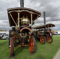 Burrel Showmans Road Locomotive Princess of Wales & Garrett Showmans Tractor Invincible