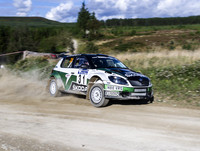 Bob Morgan & Adie Williams Skoda Fabia Evo vRS