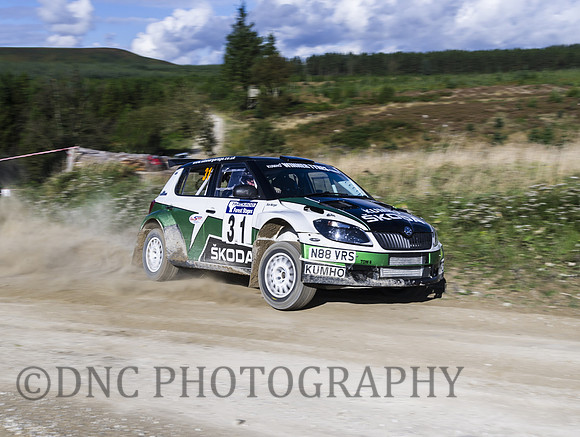 Bob Morgan & Adie Williams Skoda Fabia Evo vRS