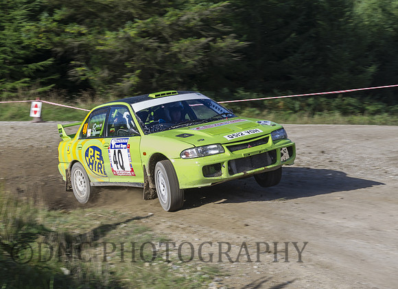 Jon Caen & Mark Morris Mitsubishi Lancer Evo3