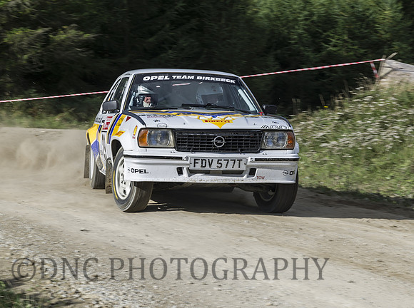 Stig Blomqvist & Craig Thorley Opel Ascona 400