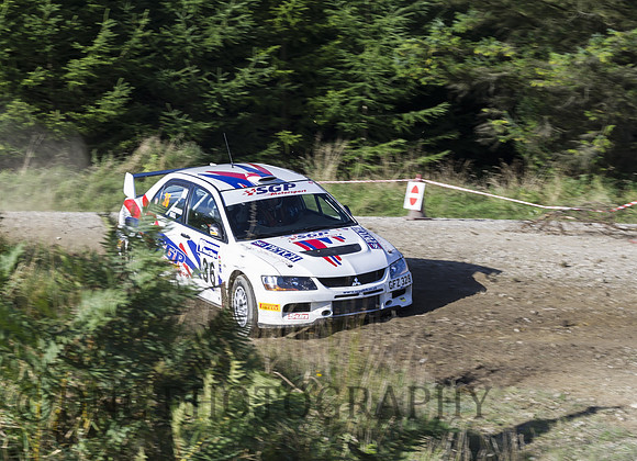 Rob Gill & Anders Howard Mitsubishi Lancer Evo9