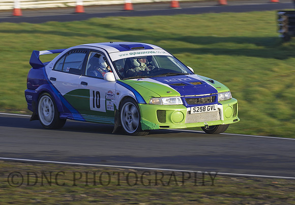 David Wood & Ian Faulkner Mitsubishi Lancer EVO