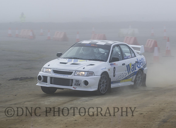 Adrian Atkinson & Dave Riley Mitsubishi Lancer EVO6