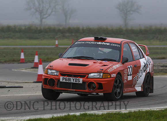 Darren Meadows & Jim Brindle Mitsubishi Lancer EVO IV