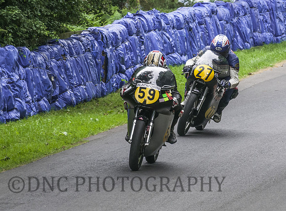David Hebb Norton 500 Manx