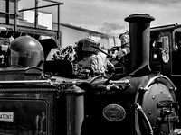 David lloyd George coaled at Pothmadog B&W