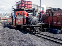 David Lloyd George being serviced at Pothmadog