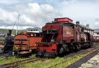 WHR 138 & FR David lloyd George at Porthmadog