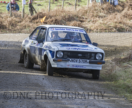 David Hutchinson & Jeff Garnett Ford Escort Mk2